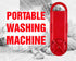 Travel & Outdoor Electric Compact Washing Machine